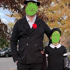 Addams family gomez gangster costume small